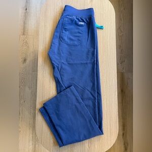 FIGS Dolphin Blue Livingston Basic Scrub Pants ST